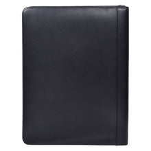 Load image into Gallery viewer, Sassora Premium Genuine Leather File Folder Organizer – Unisex Travel Document Holder with Ring Binder &amp; Exam Clip
