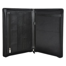 Load image into Gallery viewer, Sassora Premium Genuine Leather File Folder – A4 Size Unisex Office &amp; Travel Organizer