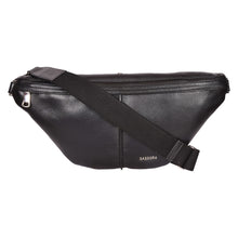 Load image into Gallery viewer, Sassora Premium Leather Unisex RFID Large Belt Bag Fanny pack
