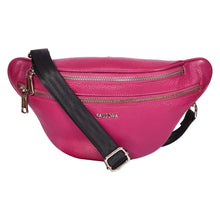 Load image into Gallery viewer, Sassora Premium Leather Women Medium Fanny pack Beltbag
