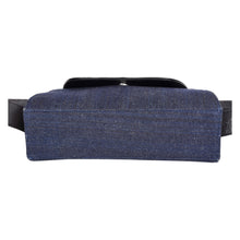 Load image into Gallery viewer, Sassora Leather &amp; Denim Material Unisex Waist Pouch
