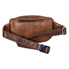 Load image into Gallery viewer, SASSORA Premium Genuine Leather Fanny Pack / Travel Waist Bag for Men &amp; Women