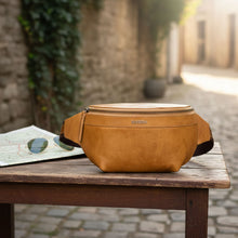 Load image into Gallery viewer, SASSORA Genuine Leather Waist Bag for Unisex