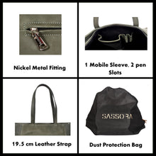Load image into Gallery viewer, Sassora Premium Leather Large Women&#39;s Shoulder Bag
