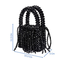 Load image into Gallery viewer, Sassora Beads Stitched Women Party Small Handbag
