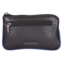 Load image into Gallery viewer, Sassora Premium Leather Medium Key Case Pouch For Men and Women
