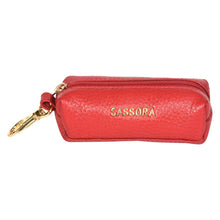 Load image into Gallery viewer, Sassora Premium Leather Key Pouch For Car &amp; Other Keys
