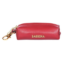 Load image into Gallery viewer, Sassora Premium Leather Small Unisex Key Case
