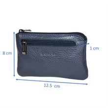 Load image into Gallery viewer, Sassora Premium Leather Small Unisex Key Case Pouch
