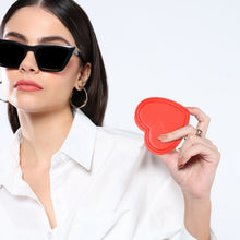 Load image into Gallery viewer, Sassora Genuine Leather Small Women Red Key Case For Your Valentine