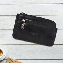 Load image into Gallery viewer, Sassora Genuine Leather Unisex Key Case / Coin Pouch