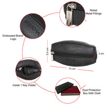 Load image into Gallery viewer, Sassora Premium Leather Unisex Small Car Key Pouch
