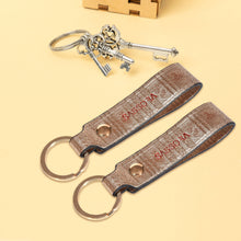Load image into Gallery viewer, Sassora Premium Leather Key Chain Anniversary Gift, Birthday Gift For All - Pack Of 2
