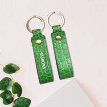 Load image into Gallery viewer, Sassora Premium Leather Keychain Key Ring Holders Anniversary Gift, Birthday Gift For All - Pack Of 2
