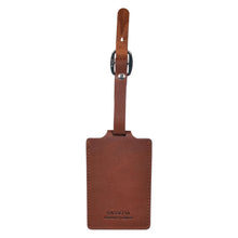 Load image into Gallery viewer, Sassora Genuine Leather Luggage Tag – Premium Travel Accessory
