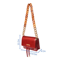 Load image into Gallery viewer, Sassora Patent Leather Girl Mini Sling Bag
