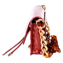 Load image into Gallery viewer, Sassora Patent Leather Girl Mini Sling Bag
