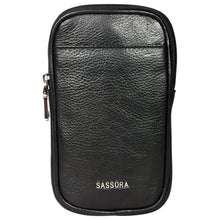 Load image into Gallery viewer, Sassora Pure Leather I Phone 12 Compatible Sling Bag
