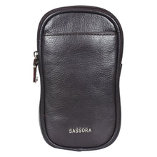 Load image into Gallery viewer, Sassora Premium Leather I Phone Compatible Sling Bag
