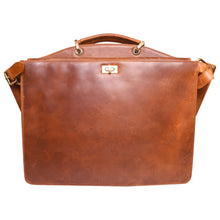 Load image into Gallery viewer, Sassora Premium Leather Office Messenger Bag
