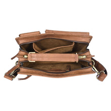 Load image into Gallery viewer, Sassora Premium Leather Small Messenger Bag for Unisex