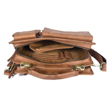 Load image into Gallery viewer, Sassora Premium Leather Small Messenger Bag for Unisex