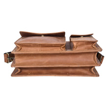 Load image into Gallery viewer, Sassora Premium Leather Small Messenger Bag for Unisex