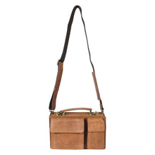 Load image into Gallery viewer, Sassora Premium Leather Small Messenger Bag for Unisex