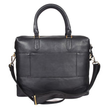Load image into Gallery viewer, SASSORA Genuine Leather 16-Inch Fit Laptop Messenger Bag