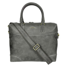 Load image into Gallery viewer, Sassora Premium Genuine Leather 16-Inch Fit Laptop Messenger Bag