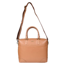 Load image into Gallery viewer, Sassora Genuine Leather Laptop Messenger Bag with 16 Inches Laptop Compartment