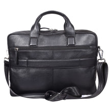 Load image into Gallery viewer, Sassora Premium Leather Unisex Office Laptop Messenger Bag
