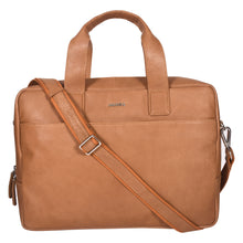 Load image into Gallery viewer, Sassora Premium Leather Unisex Office Laptop Messenger Bag