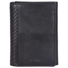 Load image into Gallery viewer, Sassora Premium Leather Medium Men&#39;s RFID Tri-fold Notecase Wallet
