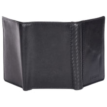 Load image into Gallery viewer, Sassora Premium Leather Medium Men&#39;s RFID Tri-fold Notecase Wallet
