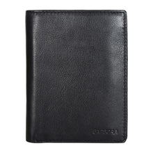 Load image into Gallery viewer, Sassora Men &amp; Women Casual, Formal Black Genuine Leather RFID Large Notecase
