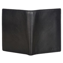 Load image into Gallery viewer, Sassora Men &amp; Women Casual, Formal Black Genuine Leather RFID Large Notecase
