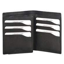 Load image into Gallery viewer, Sassora Men &amp; Women Casual, Formal Black Genuine Leather RFID Large Notecase
