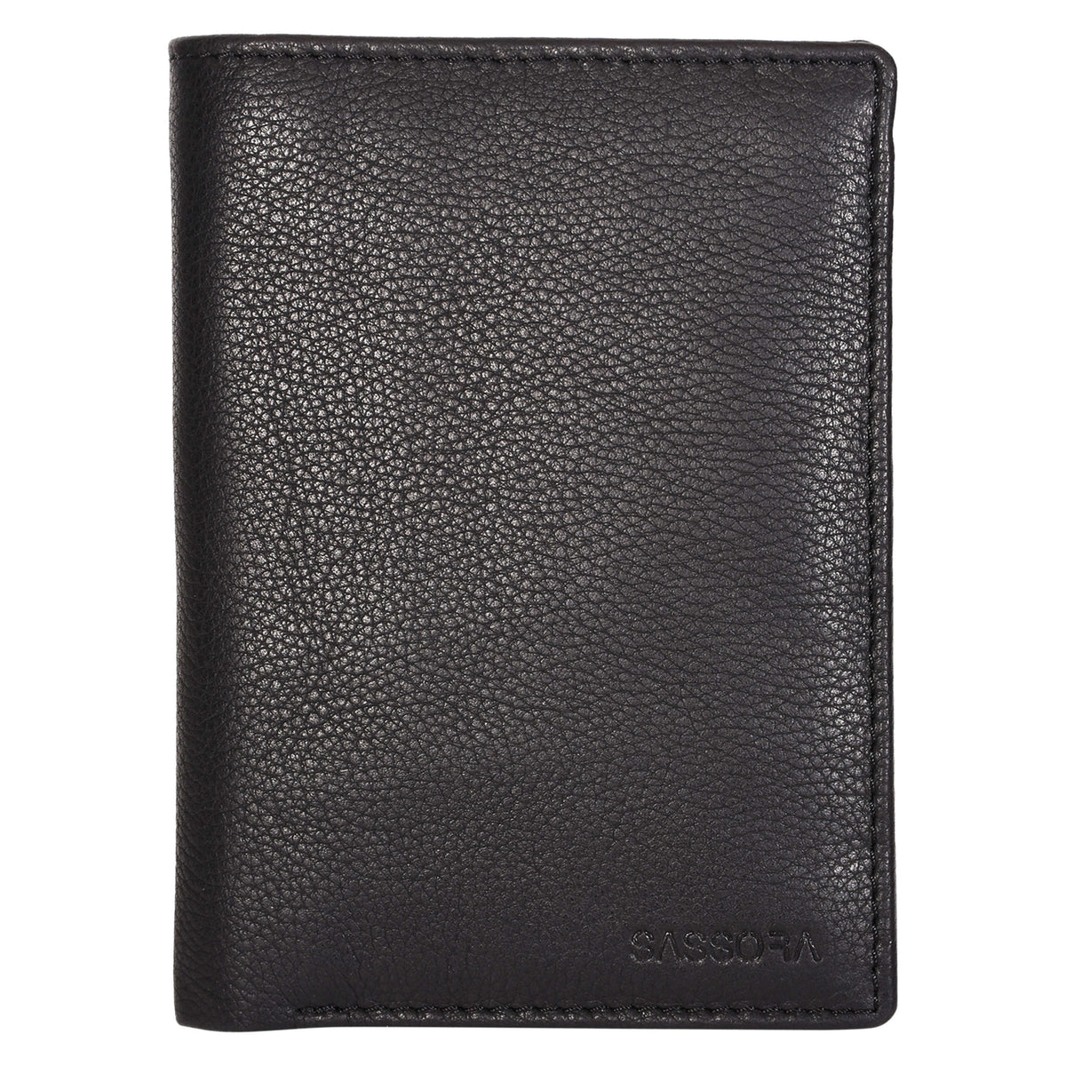 Sassora Genuine Leather RFID Protected Large Bi-Fold Men's Notecase