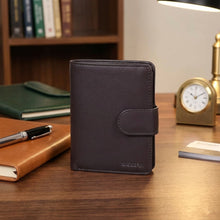 Load image into Gallery viewer, Sassora Genuine Leather RFID Protected Large Notecase