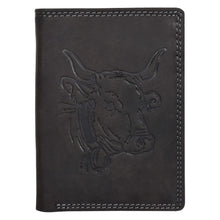 Load image into Gallery viewer, Sassora Premium Leather RFID Animal Embossed Pattern Notecase Wallet
