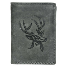 Load image into Gallery viewer, Sassora Premium Leather RFID Embossed Pattern Large Notecase
