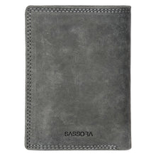 Load image into Gallery viewer, Sassora Premium Leather RFID Embossed Pattern Large Notecase
