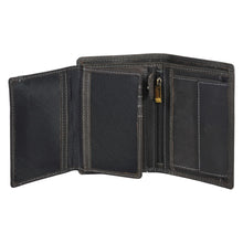 Load image into Gallery viewer, Sassora Pure Leather RFID Car Embossed Pattern Notecase Wallet
