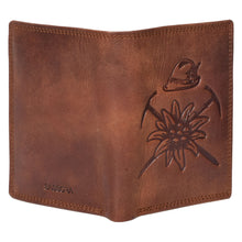 Load image into Gallery viewer, Sassora Premium Leather RFID Sord Embossed Pattern Large Notecase
