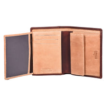 Load image into Gallery viewer, Sassora Premium Leather Medium RFID Men&#39;s Notecase Wallet
