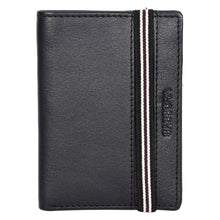 Load image into Gallery viewer, Sassora Genuine Leather Men's Bifold RFID Notecase Wallet with Elastic Strap Closure