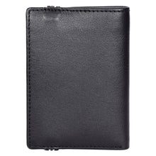 Load image into Gallery viewer, Sassora Genuine Leather Men's Bifold RFID Notecase Wallet with Elastic Strap Closure