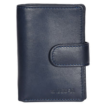 Load image into Gallery viewer, Sassora Genuine Leather RFID-Protected Unisex Wallet – Compact Note Case With Card Mechanism
