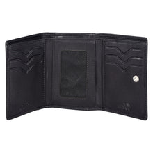 Load image into Gallery viewer, Sassora Genuine Leather Tri-fold RFID Notecase Wallet for Women's